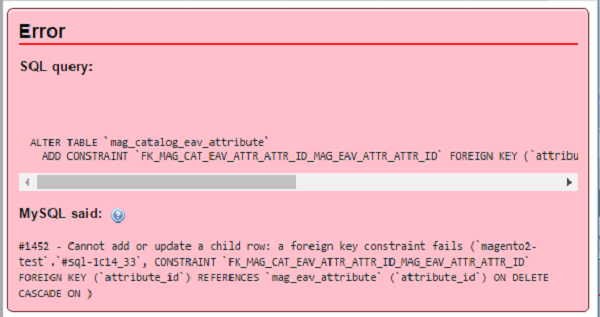 ERROR 1452: Cannot add or update a child row: a foreign key constraint fails