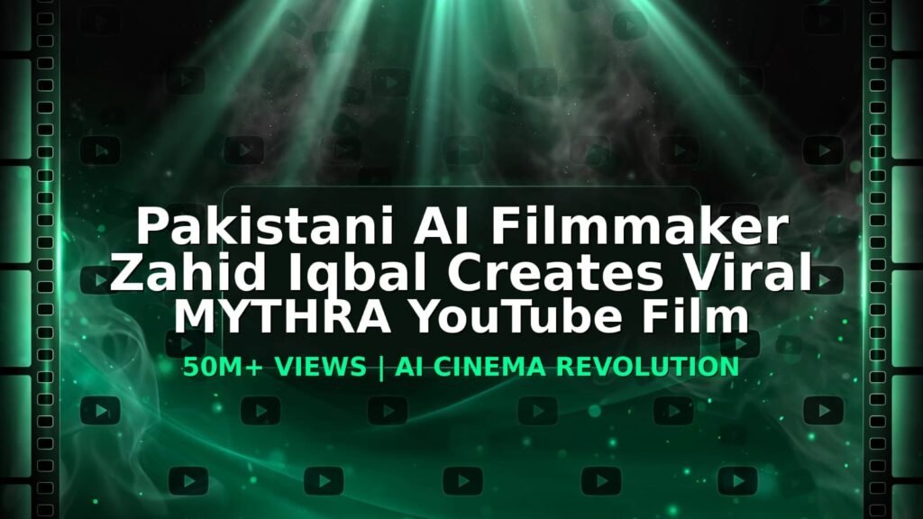 Pakistani AI Filmmaker Zahid Iqbal Creates Viral MYTHRA YouTube Film