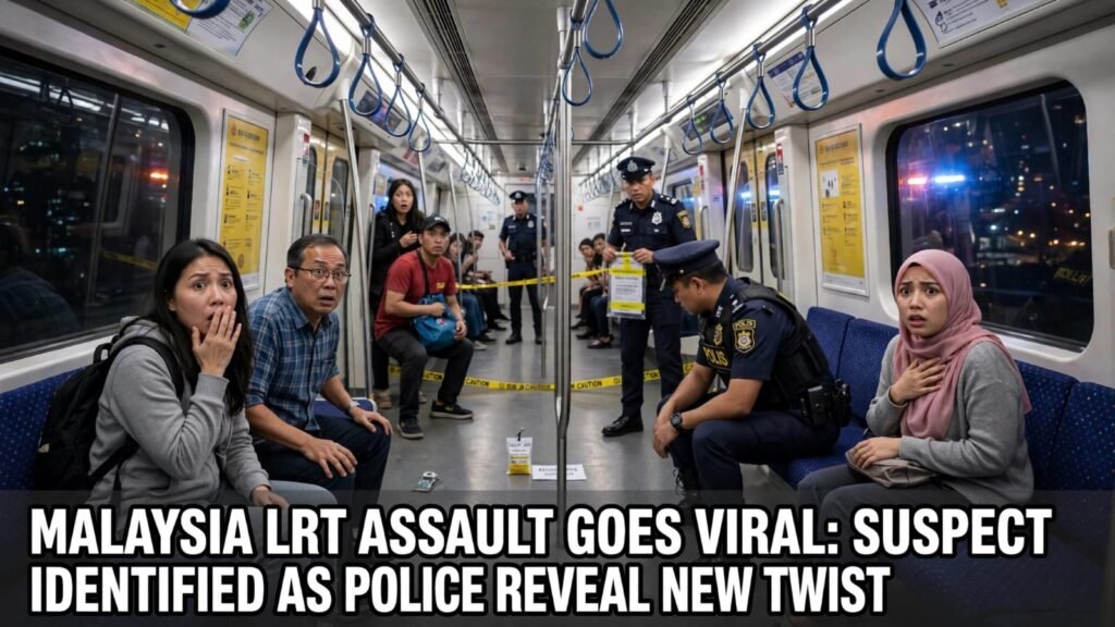 Malaysia LRT Assault Goes Viral: Suspect Identified as Police Reveal New Twist