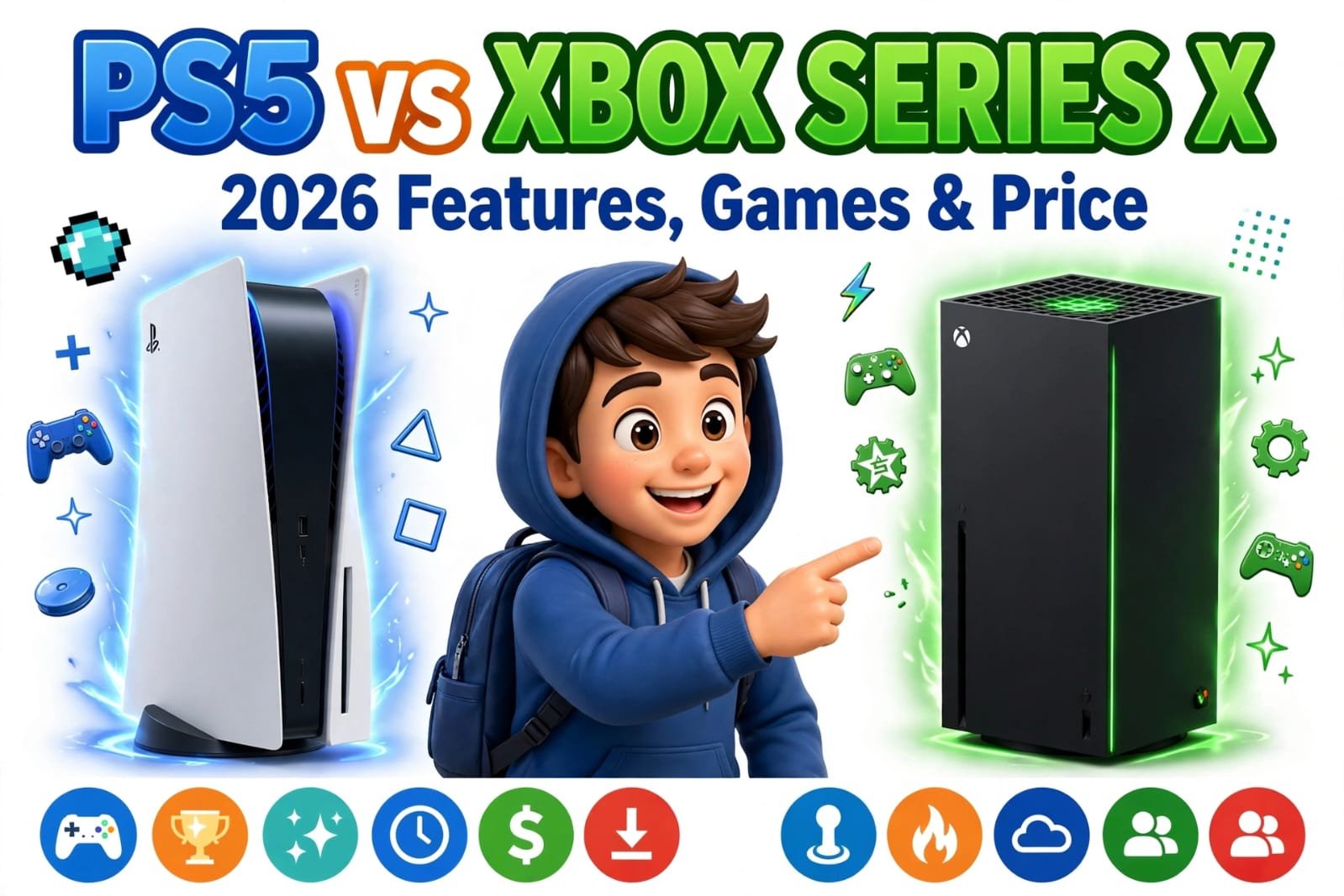 hm PS5 vs Xbox Series X in 2026: Features, Games & Price