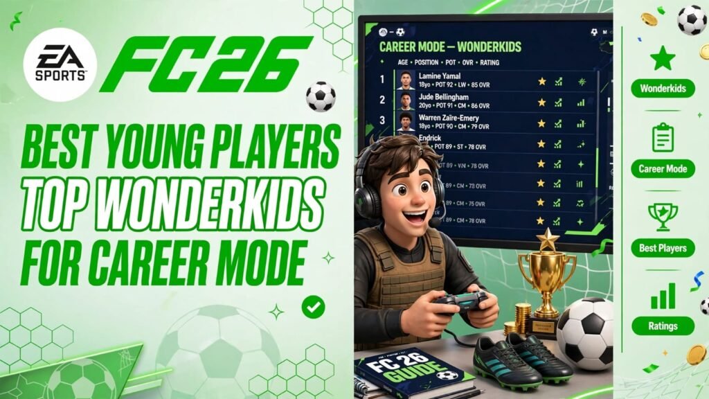 EA Sports FC 26 Best Young Players: Top Wonderkids for Career Mode