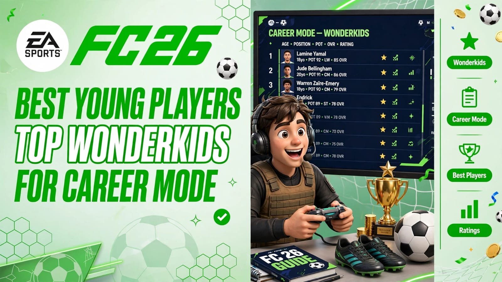 EA Sports FC 26 Best Young Players: Top Wonderkids for Career Mode