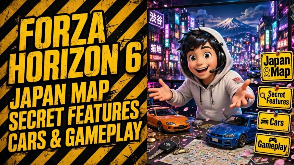 Forza Horizon 6: Japan Map, Secret Features, Cars & Gameplay