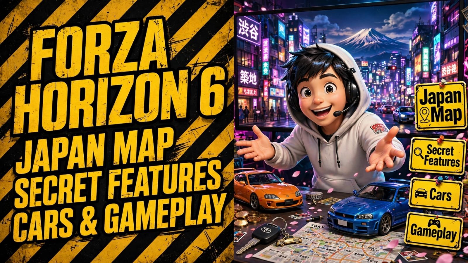 Forza Horizon 6: Japan Map, Secret Features, Cars & Gameplay