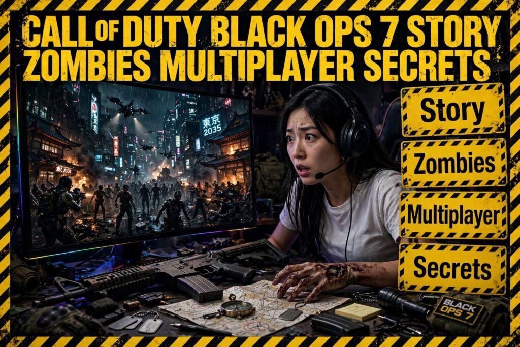Call of Duty Black Ops 7: Story, Zombies, Multiplayer & Secrets