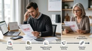 What Happens If the Borrower Misses a Payment?
