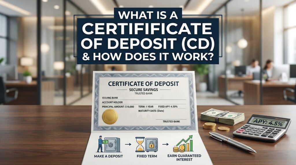 What Is a Certificate of Deposit (CD) and How Does It Work?