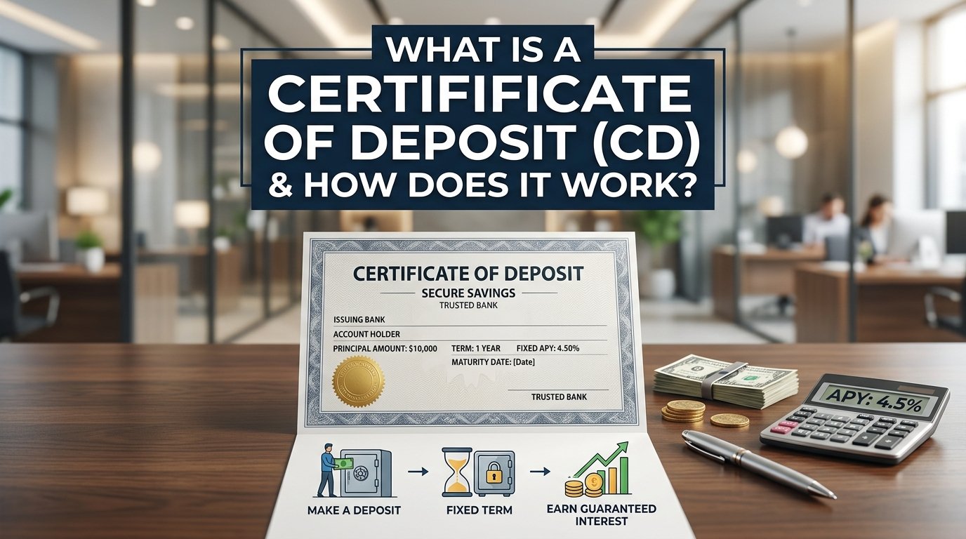 What Is a Certificate of Deposit (CD) and How Does It Work?