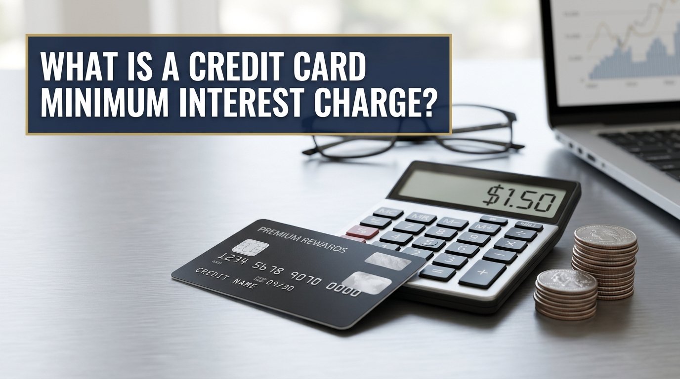 What Is a Credit Card Minimum Interest Charge and When Do You Pay It?