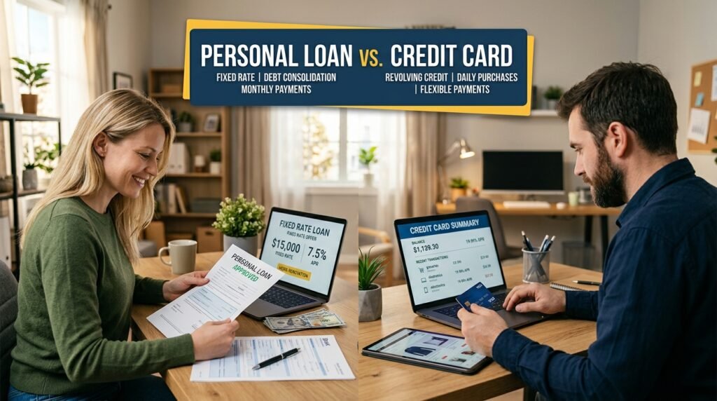 Personal Loan vs. Credit Card: Which Borrowing Option Is Right for You?