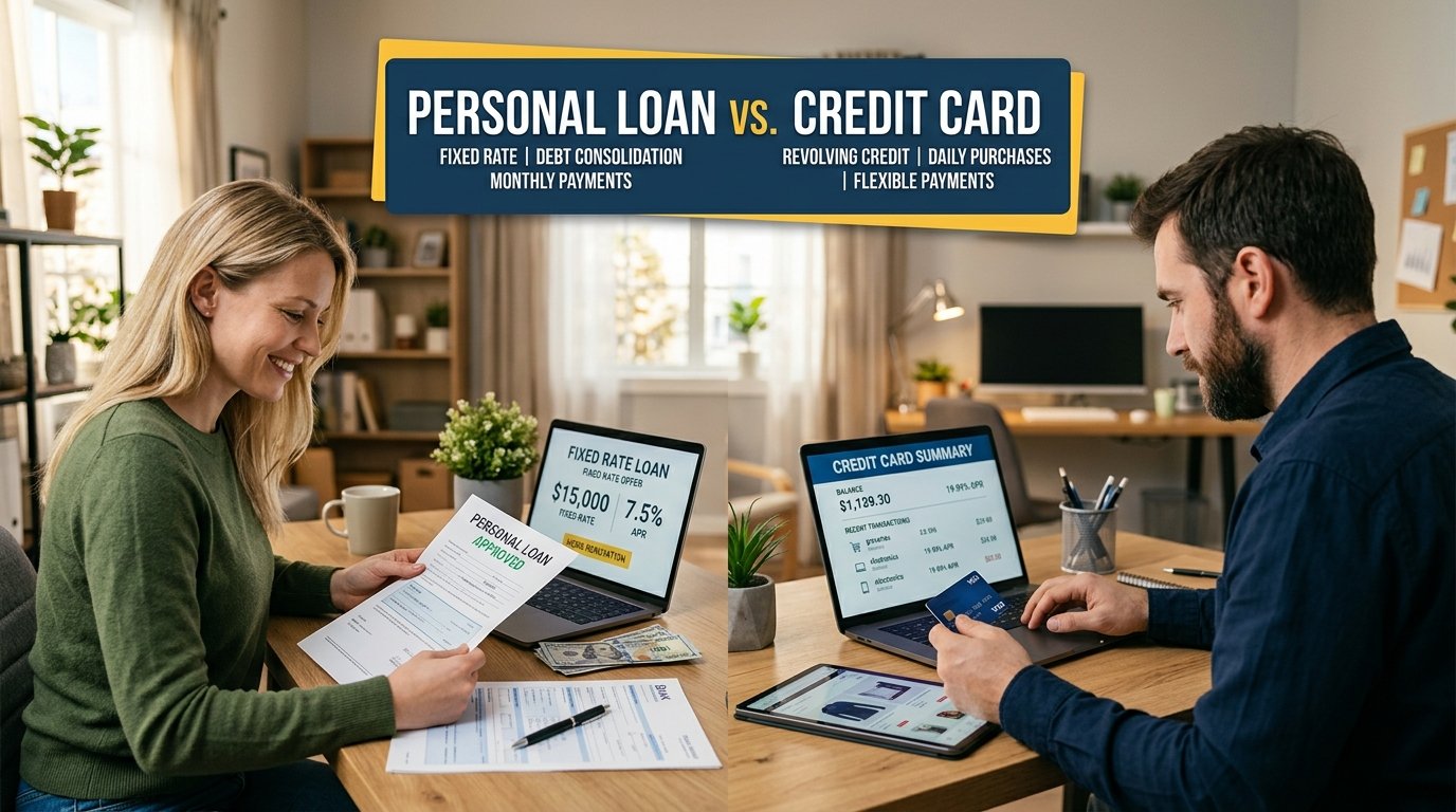 Personal Loan vs. Credit Card: Which Borrowing Option Is Right for You?