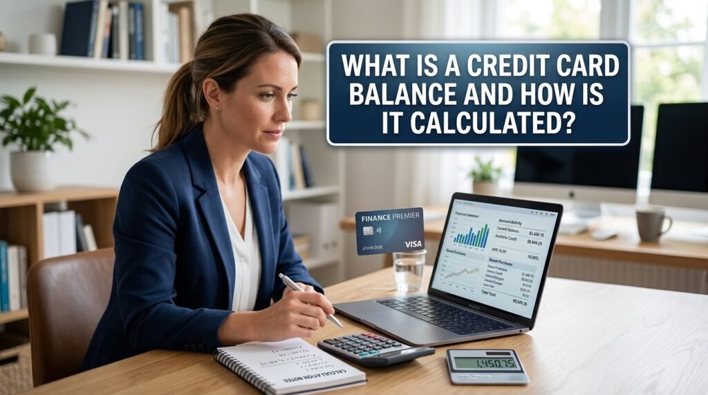 What Is a Credit Card Balance and How Is It Calculated?