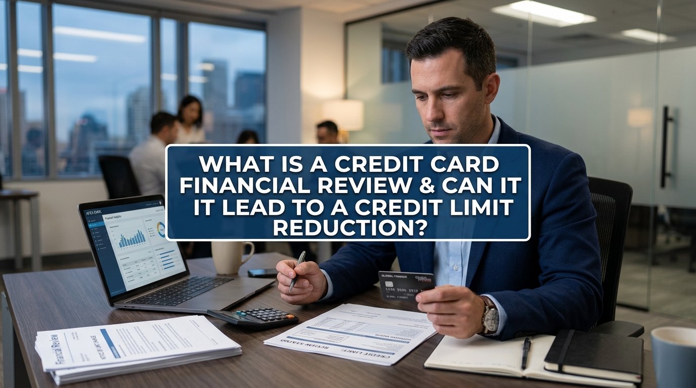 What Is a Credit Card Financial Review and Can It Lead to a Credit Limit Reduction?