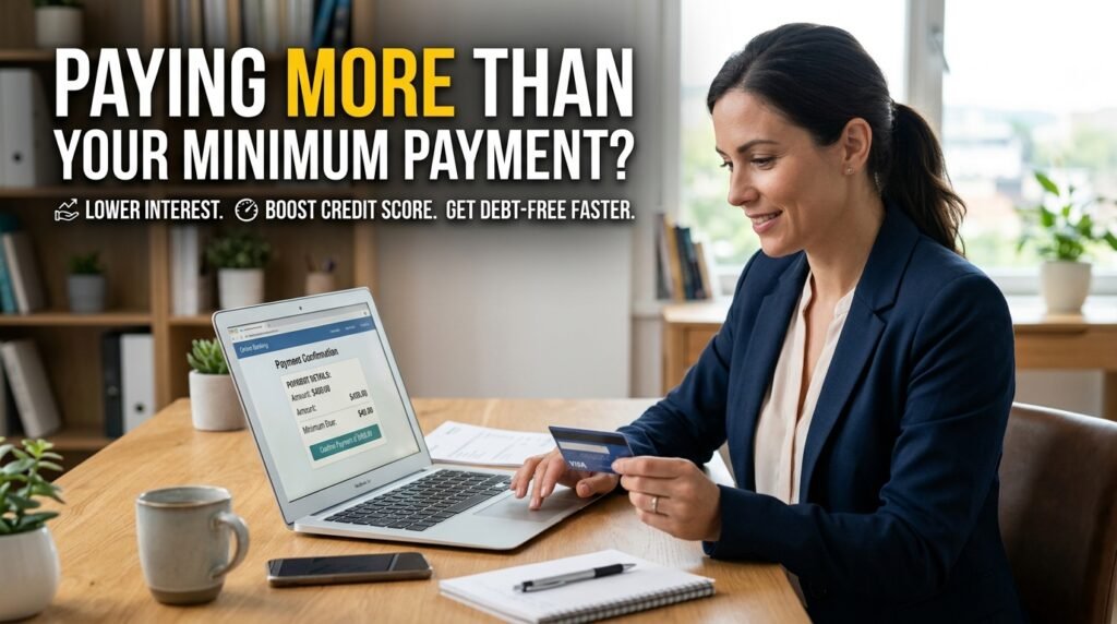 What Happens When You Pay More Than Your Credit Card Minimum?