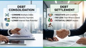 Debt Consolidation vs. Debt Settlement