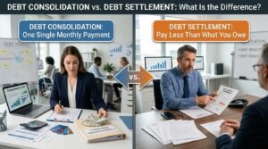 Debt Consolidation vs. Debt Settlement