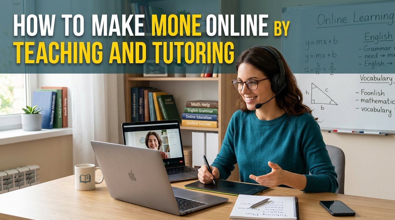 How to Make Money Online by Teaching and Tutoring
