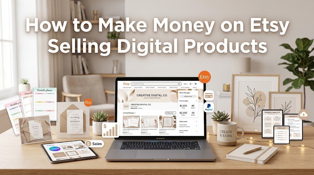 How to Make Money on Etsy Selling Digital Products