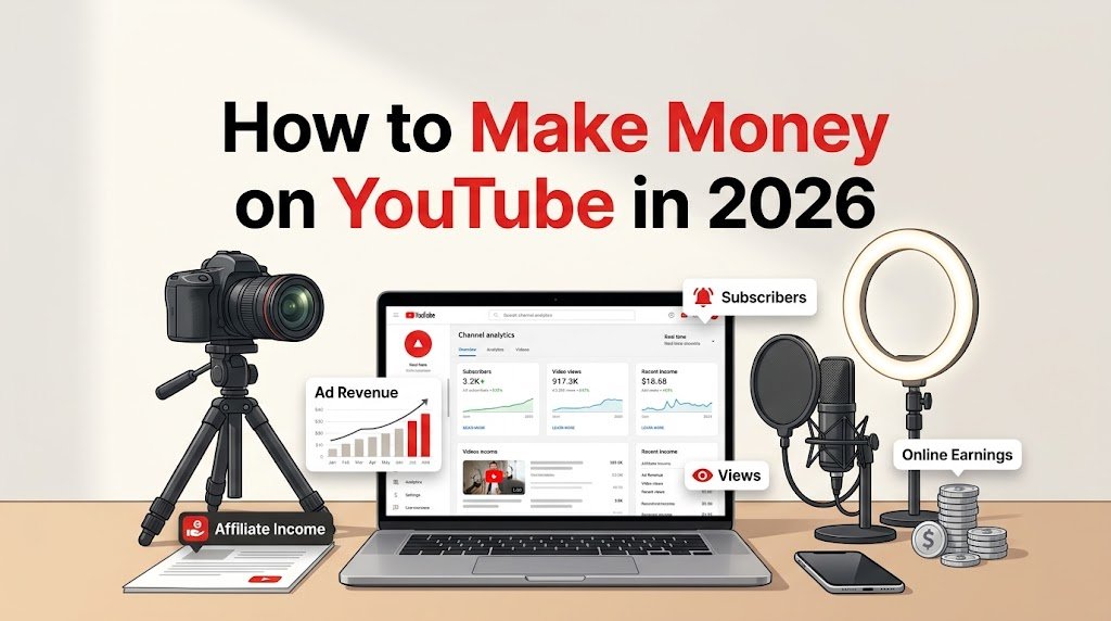 How to Make Money on YouTube in 2026