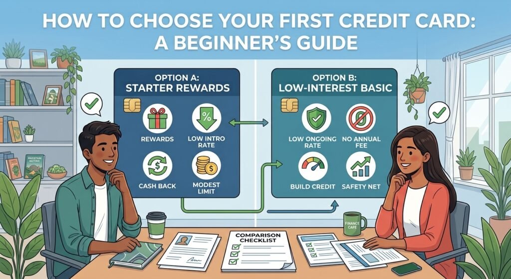 How to choose first credit card