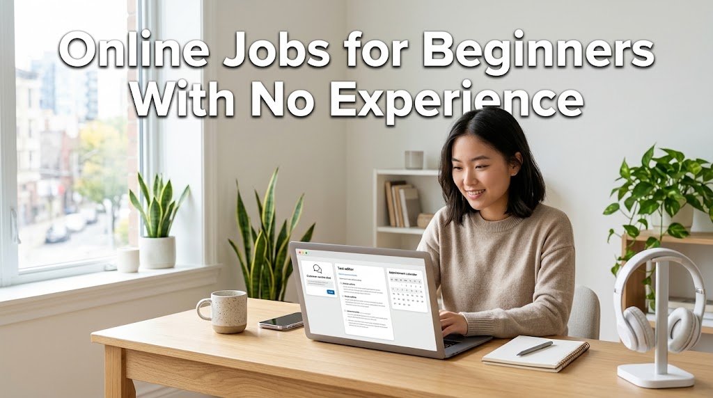 Online Jobs for Beginners With No Experience