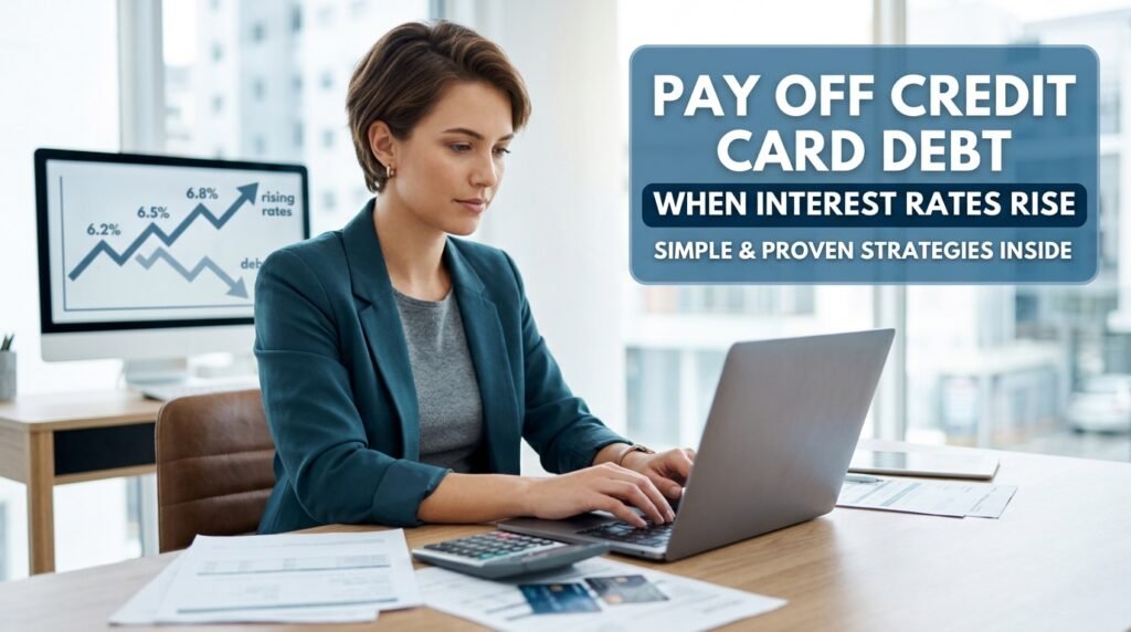 How to Pay Off Credit Card Debt When Interest Rates Rise