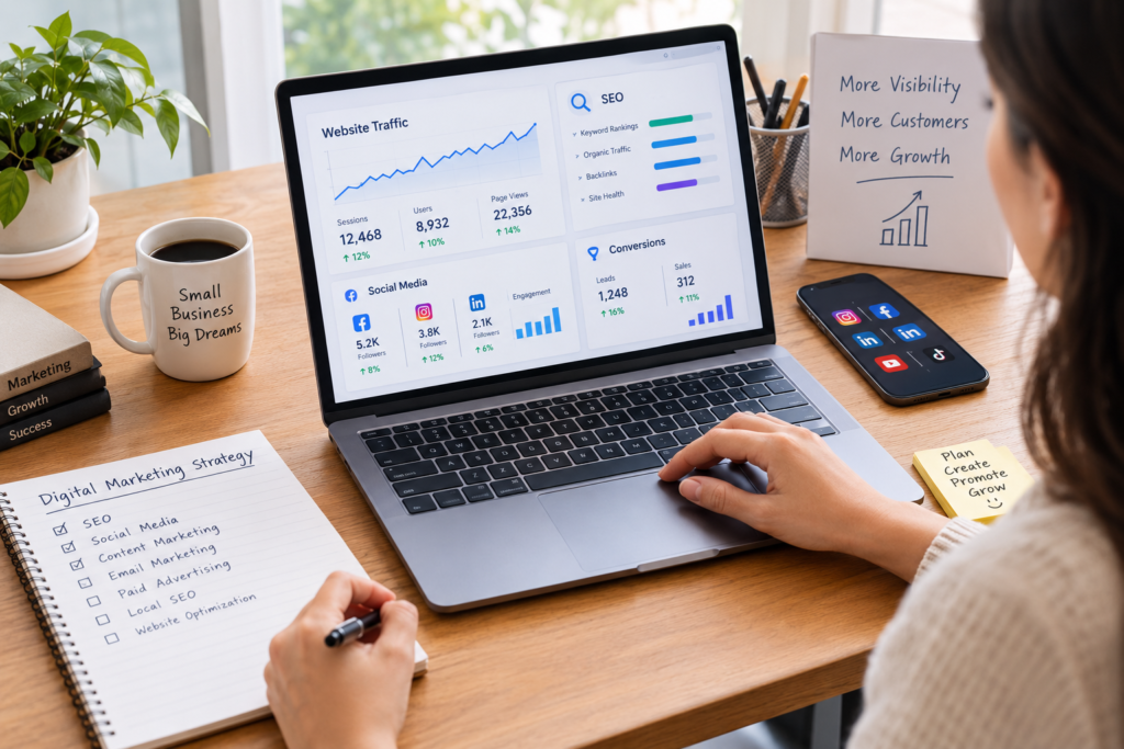 digital marketing for small businesses