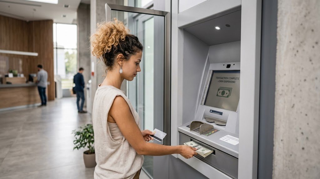 credit card cash advance fees at an ATM withdrawal