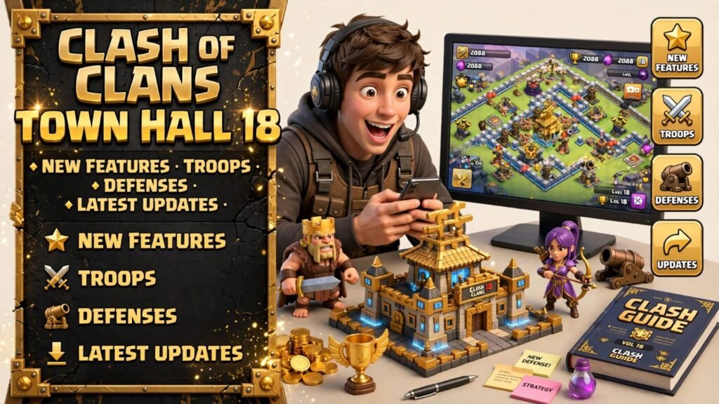 Clash of Clans Town Hall 18: New Features, Troops, Defenses & Latest Updates
