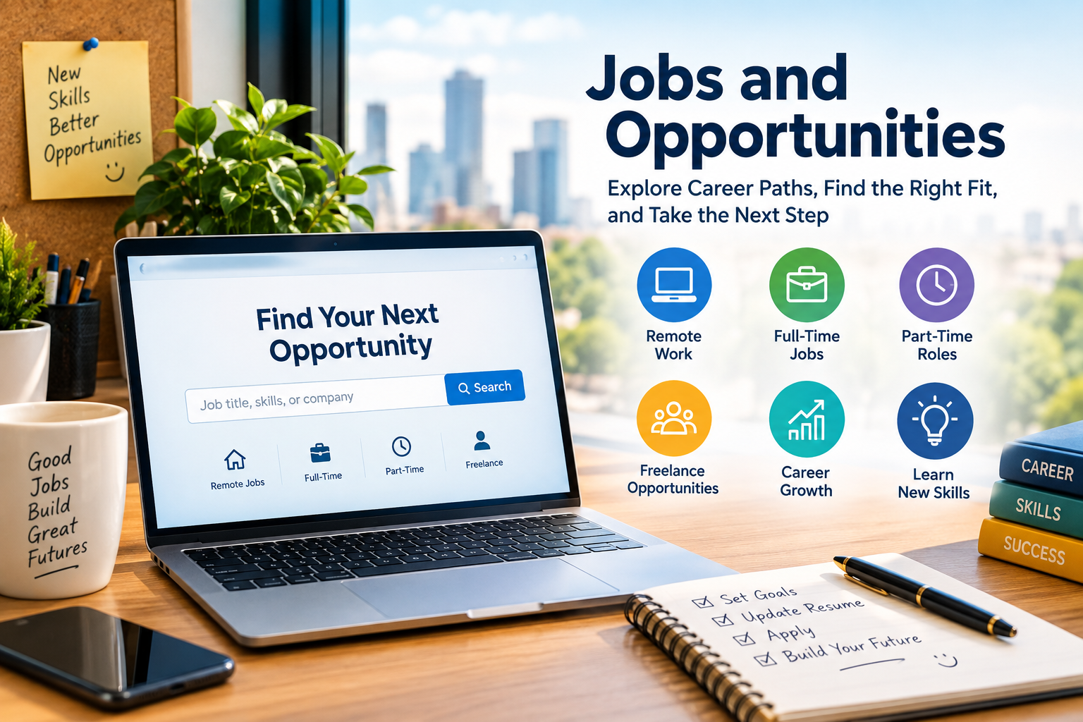 Jobs and opportunities