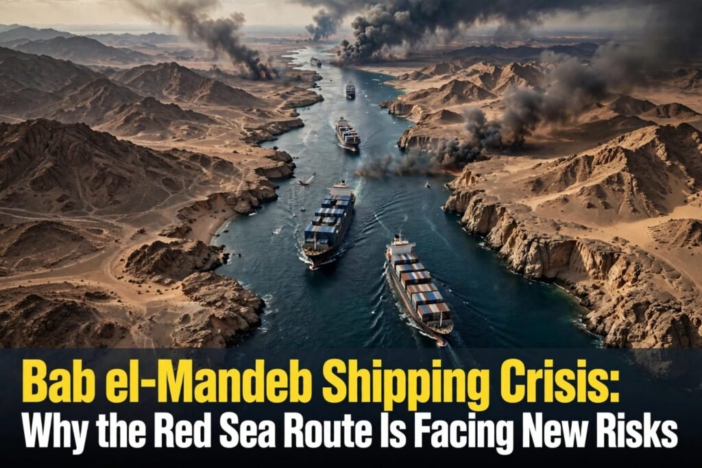 Bab el-Mandeb Shipping Crisis: Why the Red Sea Route Is Facing New Risks