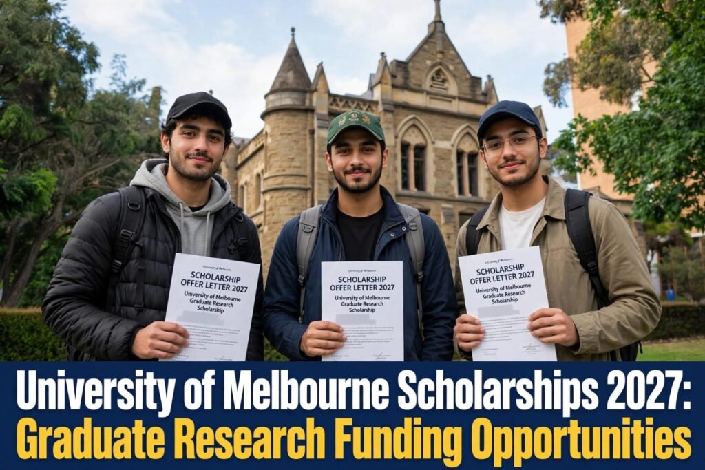 University of Melbourne Scholarships 2027 offer tuition support, living allowance and other benefits. Check eligibility, deadlines and how to apply.