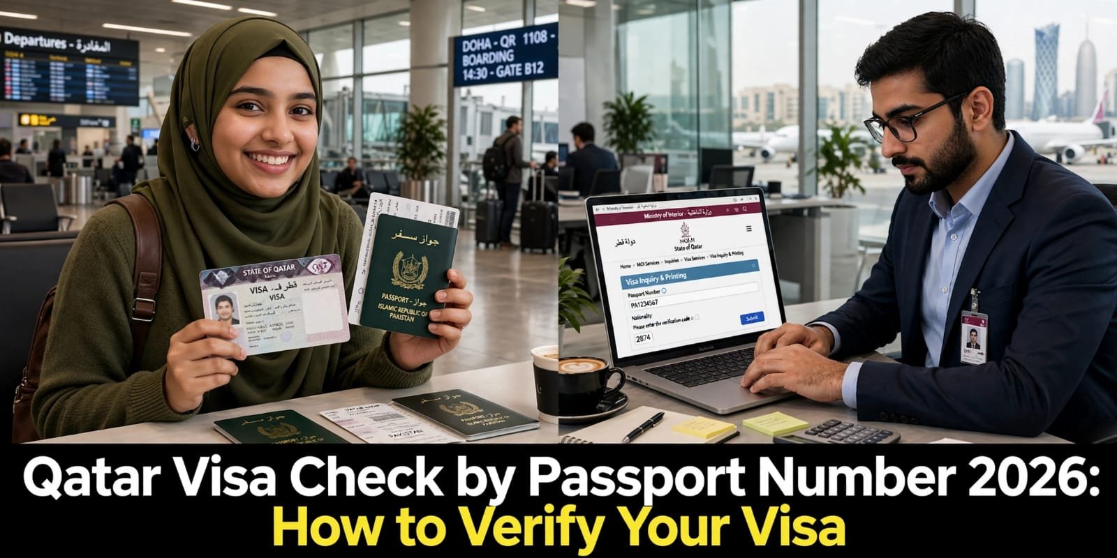 Qatar Visa Check by Passport Number 2026: Verify Online