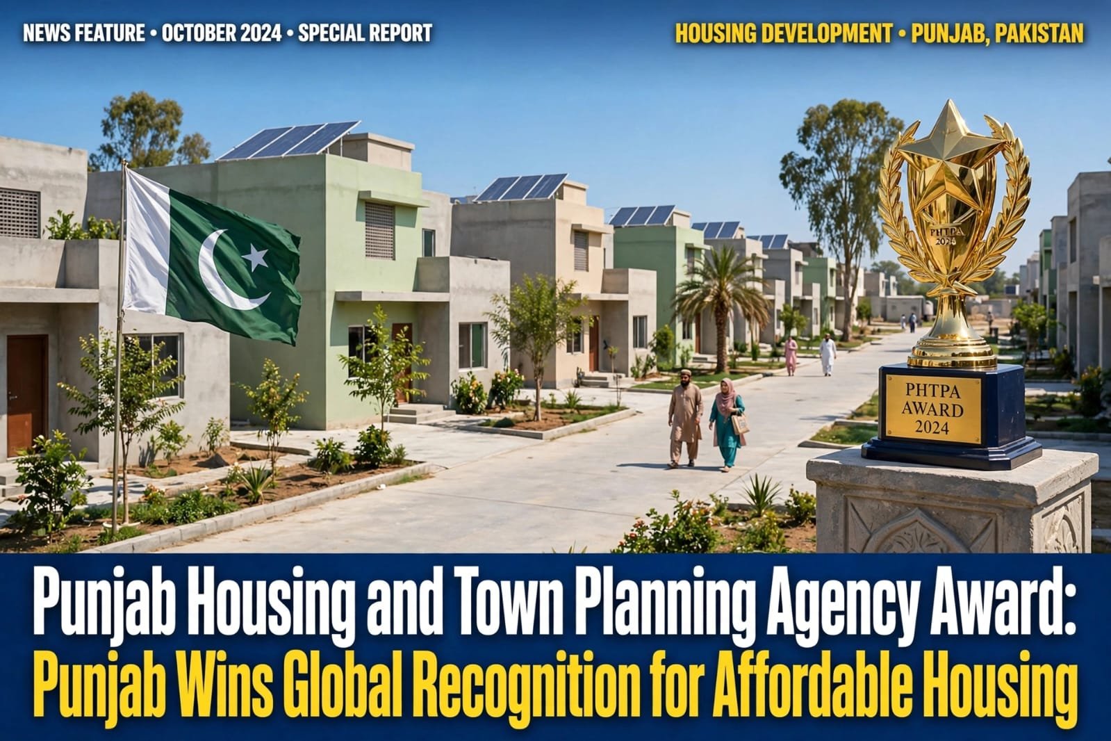 Punjab Housing and Town Planning Agency Award: Punjab Wins Global Recognition for Affordable Housing
