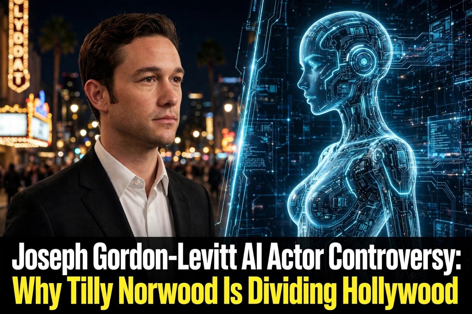 Joseph Gordon-Levitt AI Actor Controversy: Why Tilly Norwood Is Dividing Hollywood