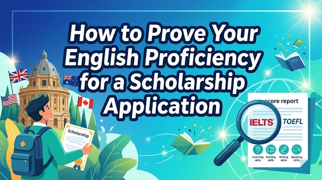 How to Prove Your English Proficiency for a Scholarship Application