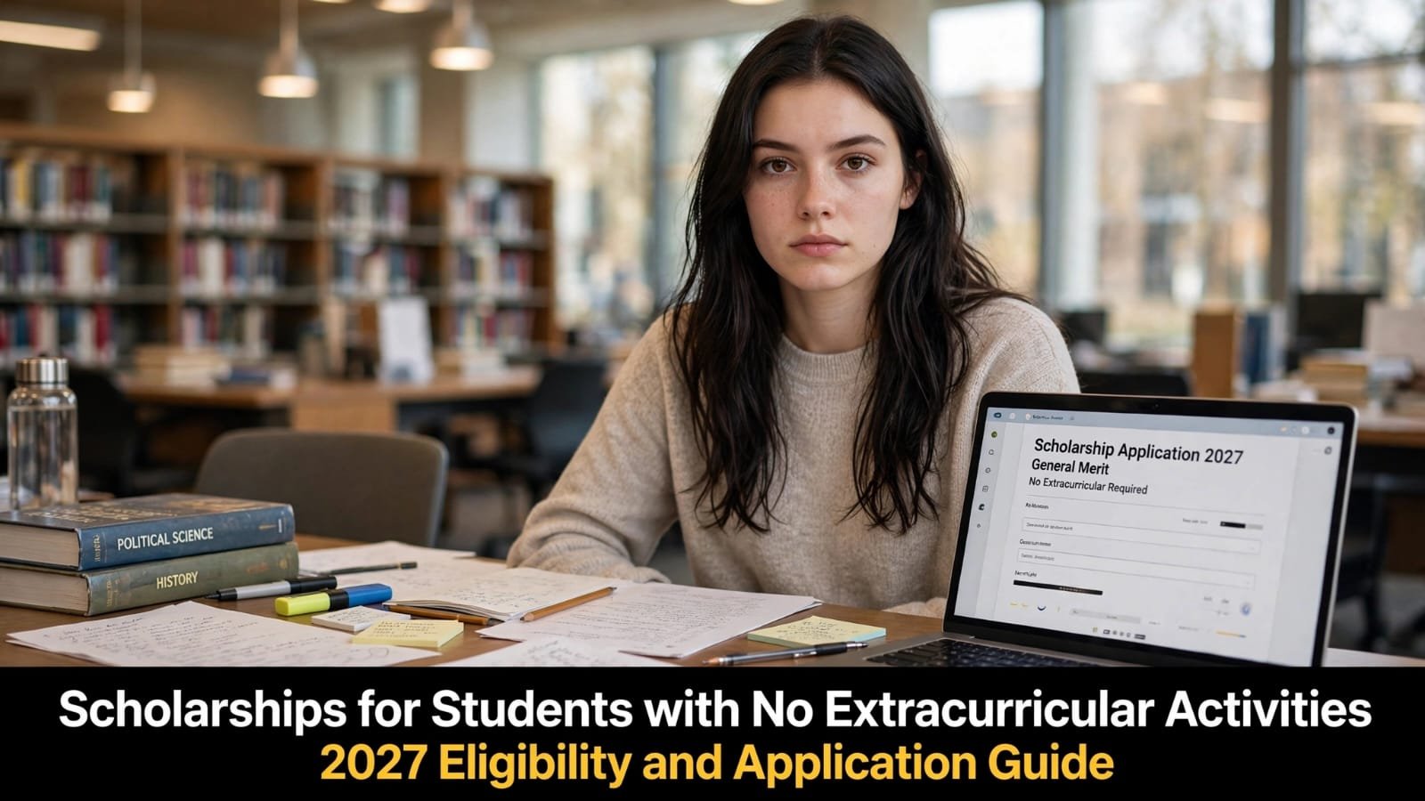 Scholarships for Students with No Extracurricular Activities 2027