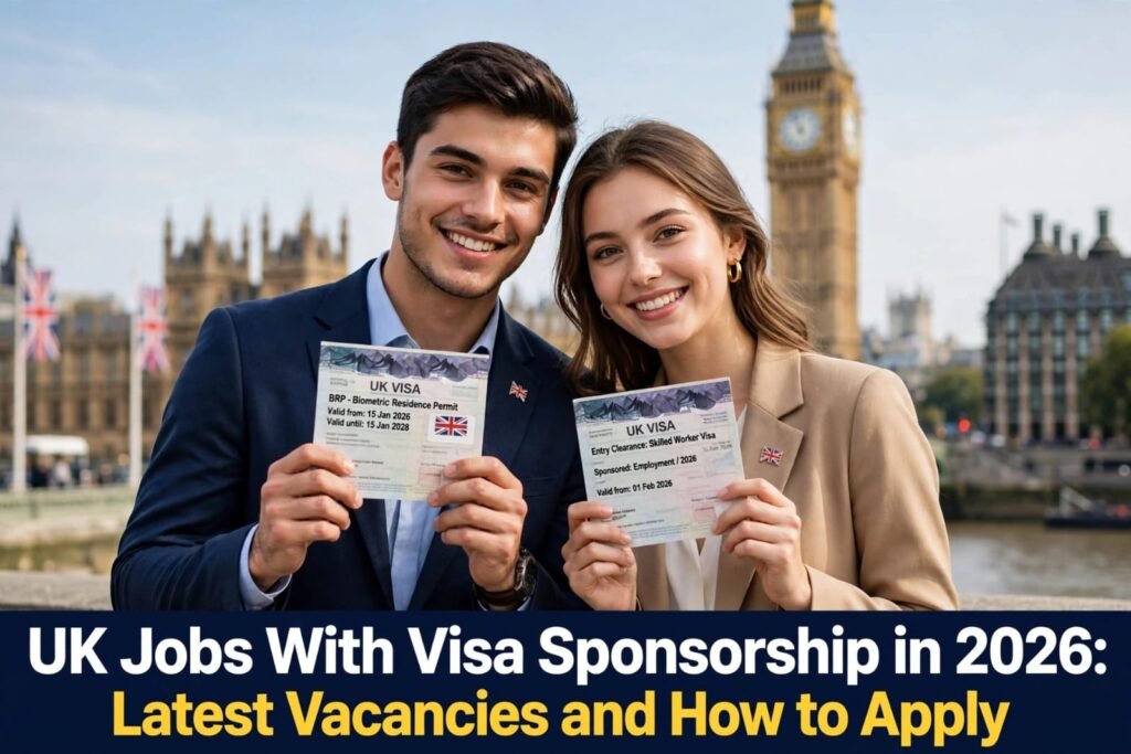 UK Jobs With Visa Sponsorship and current vacancies in 2026