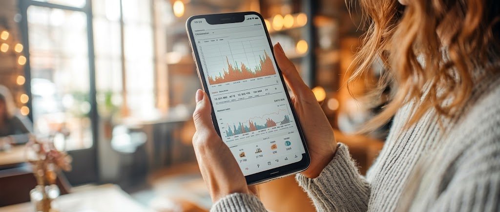 Person checking a banking app after an EMI bounce notification