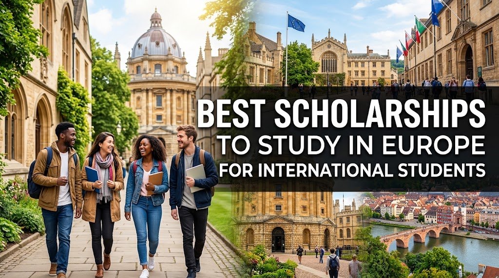 Best Scholarships to Study in Europe for International Students