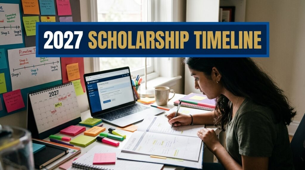 How to Build a Scholarship Application Timeline for 2027
