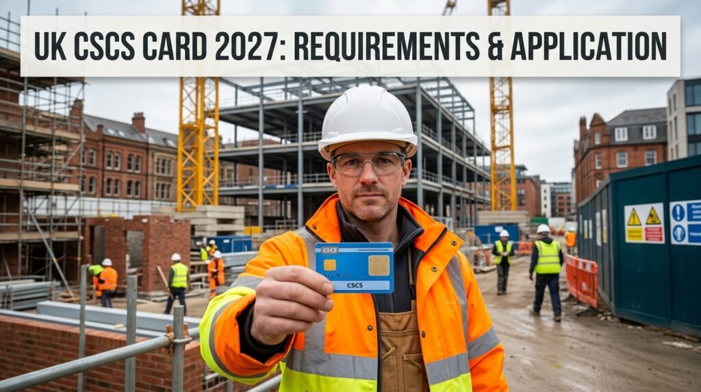 CSCS Card for UK Construction Jobs in 2027: Requirements and Application
