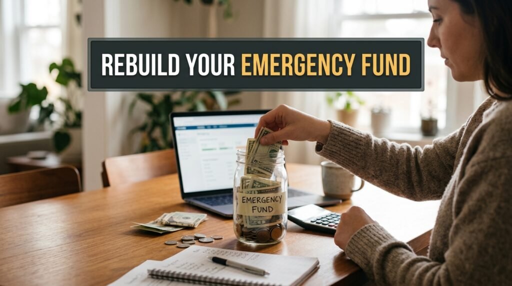 How to Rebuild Your Emergency Fund After Using It