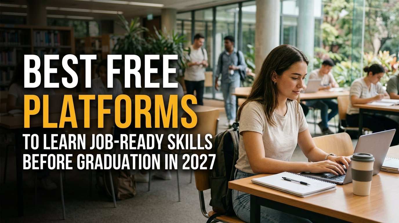 Best Free Platforms to Learn Job-Ready Skills Before Graduation in 2027