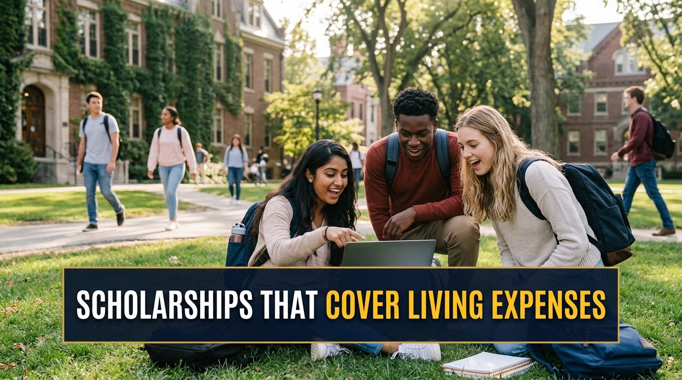 Scholarships That Cover Living Expenses: What Students Should Look For