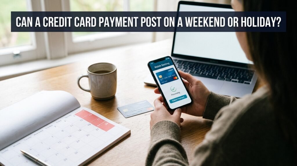 Can a Credit Card Payment Post on a Weekend or Holiday?