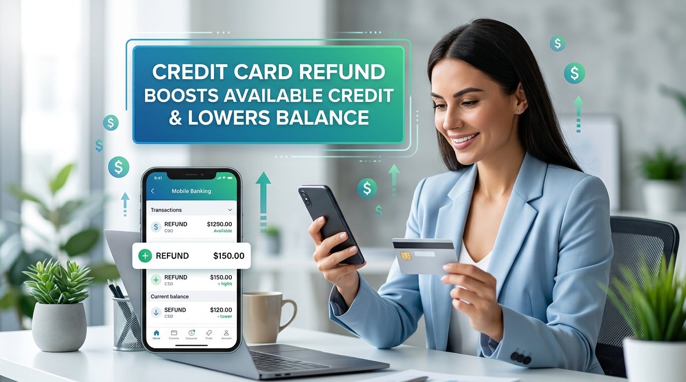 How Does a Credit Card Refund Affect Your Available Credit and Balance?