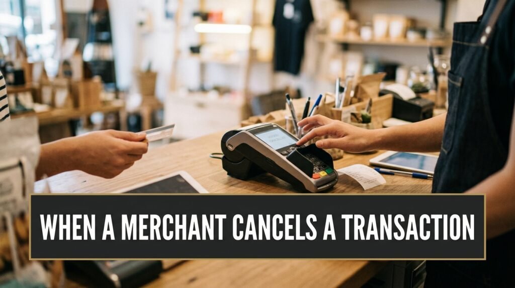 What Happens When a Credit Card Merchant Cancels or Voids a Transaction?