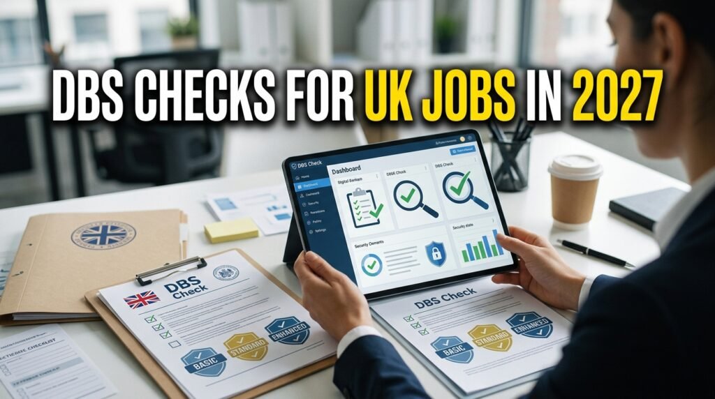 DBS Checks for UK Jobs in 2027: Basic, Standard and Enhanced Checks Explained