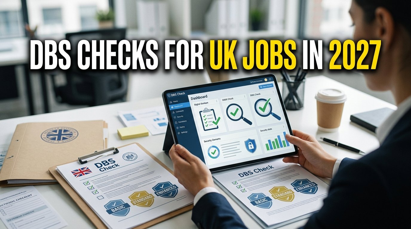 DBS Checks for UK Jobs in 2027: Basic, Standard and Enhanced Checks Explained